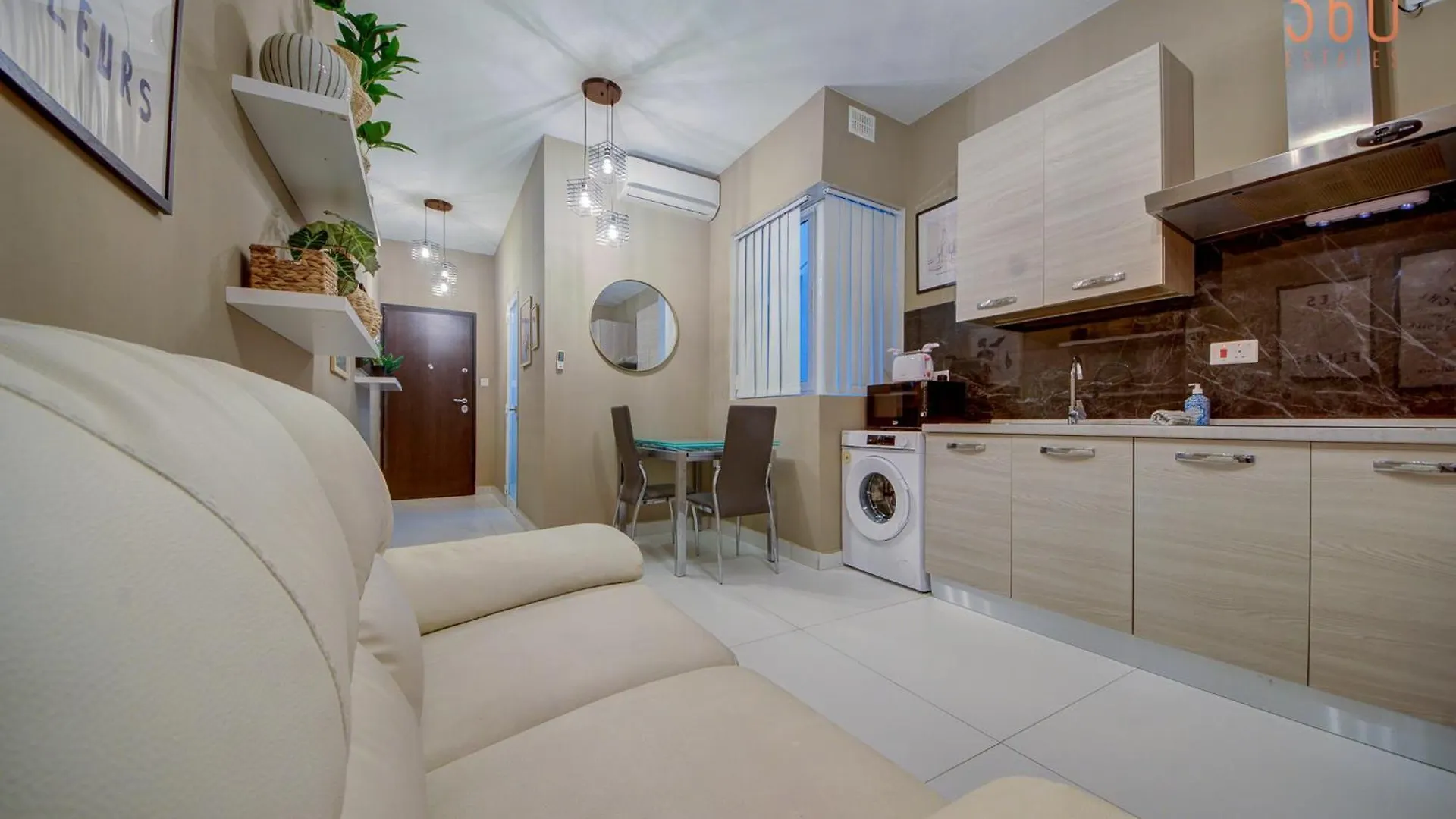 Fully Equipped 1Br Apt With Wifi & Ac In Gzira By 360 Estates