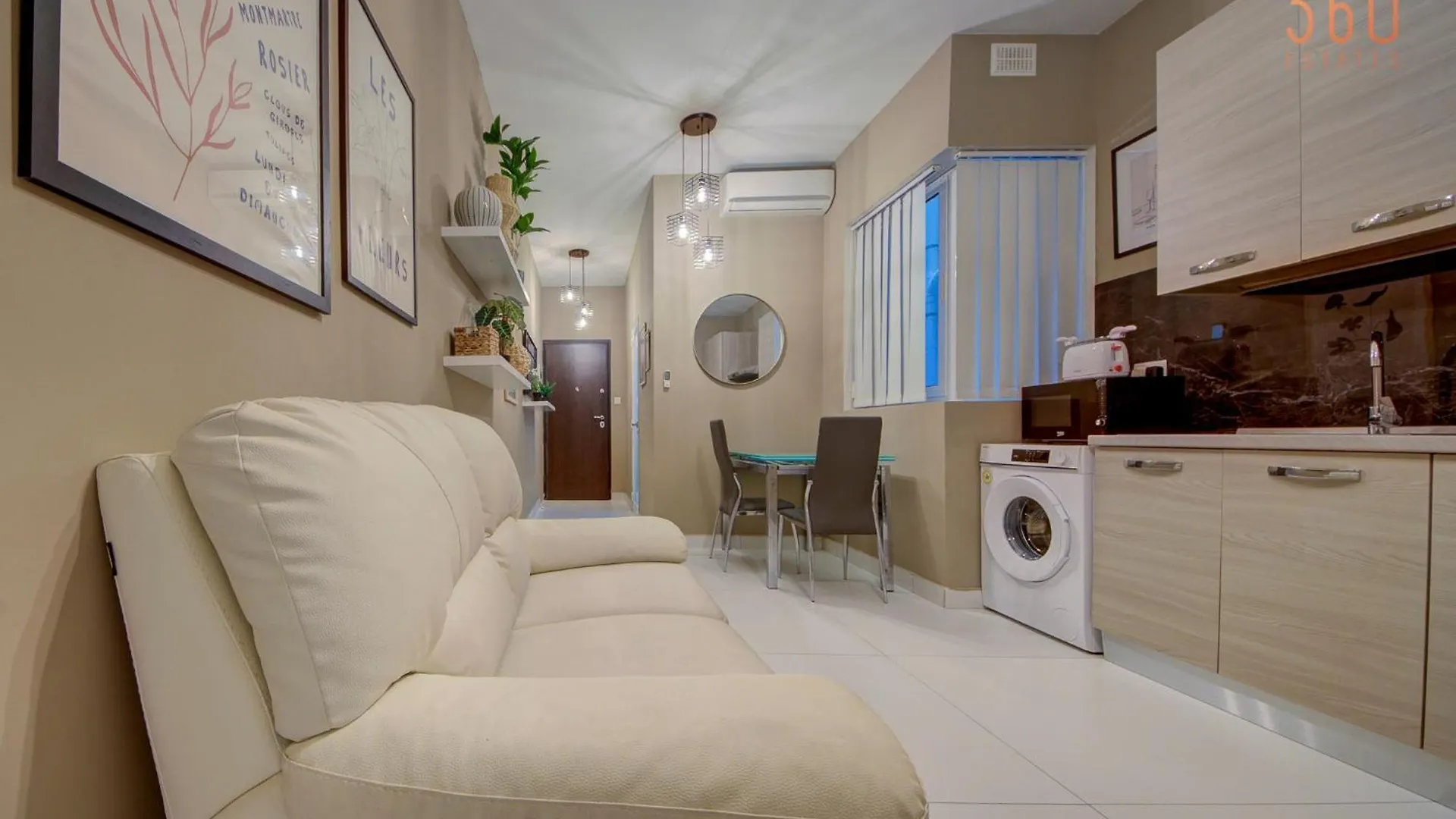 Fully Equipped 1Br Apt With Wifi & Ac In Gzira By 360 Estates Apartament